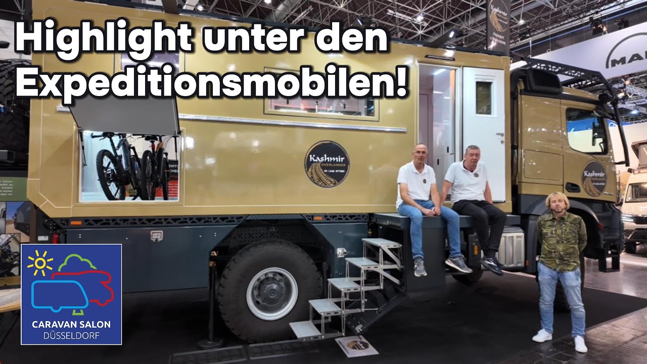Weltpremiere: Uwe präsentiert den neuen Kashmir Overlander | Caravan Salon 2025“