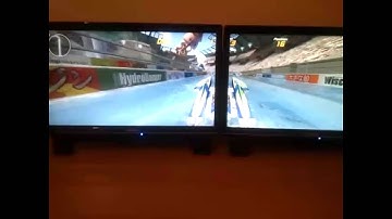 Windows 8 - Metro Game on dual monitor (Video #2)