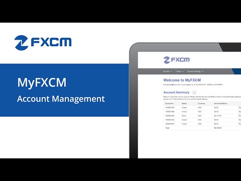 MyFXCM Account Management | FXCM