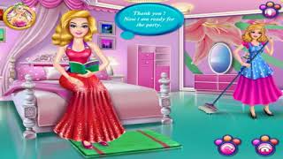 Princess Make Up Slacking cartoon game for kids screenshot 5