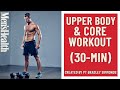 30minute upper body  core workout  mens health uk