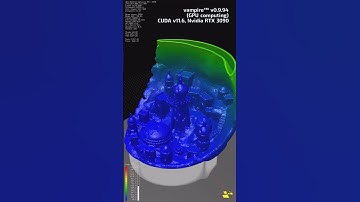 3D Printing Simulation (Additive Manufacturing): Transient Heat Transfer Analysis #shorts