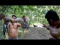 Slingshot Hunting Wild Chicken and Cooking With Fresh Vegetable Recipes