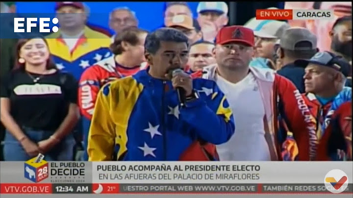 CNE anuncia que Maduro venceu eleições na Venezuela