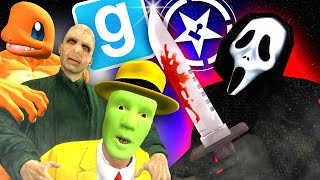 Ghostface tries to KILL US in Gmod: Scream