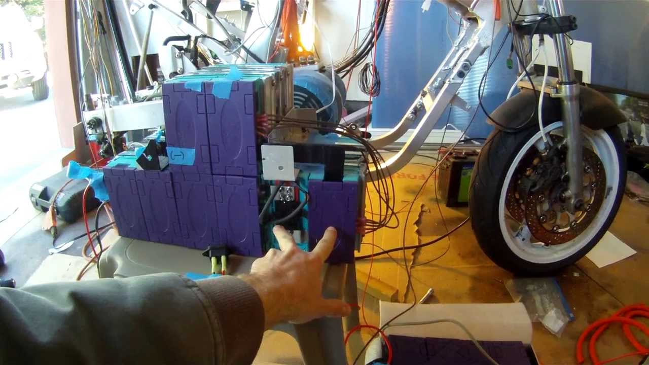 Electric Motorcycle Conversion Part 6 YouTube