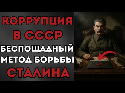 СТАЛИНСКИЙ МЕТОД: Коррупция в СССР. Как ее искореняли?