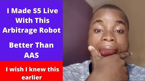 Make $5 every 5min live - Crypto Arbitrage/training Robot (Best investment) better than (AAS)