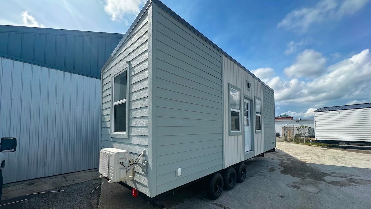 New 28' Model Tiny House For Sale - YouTube