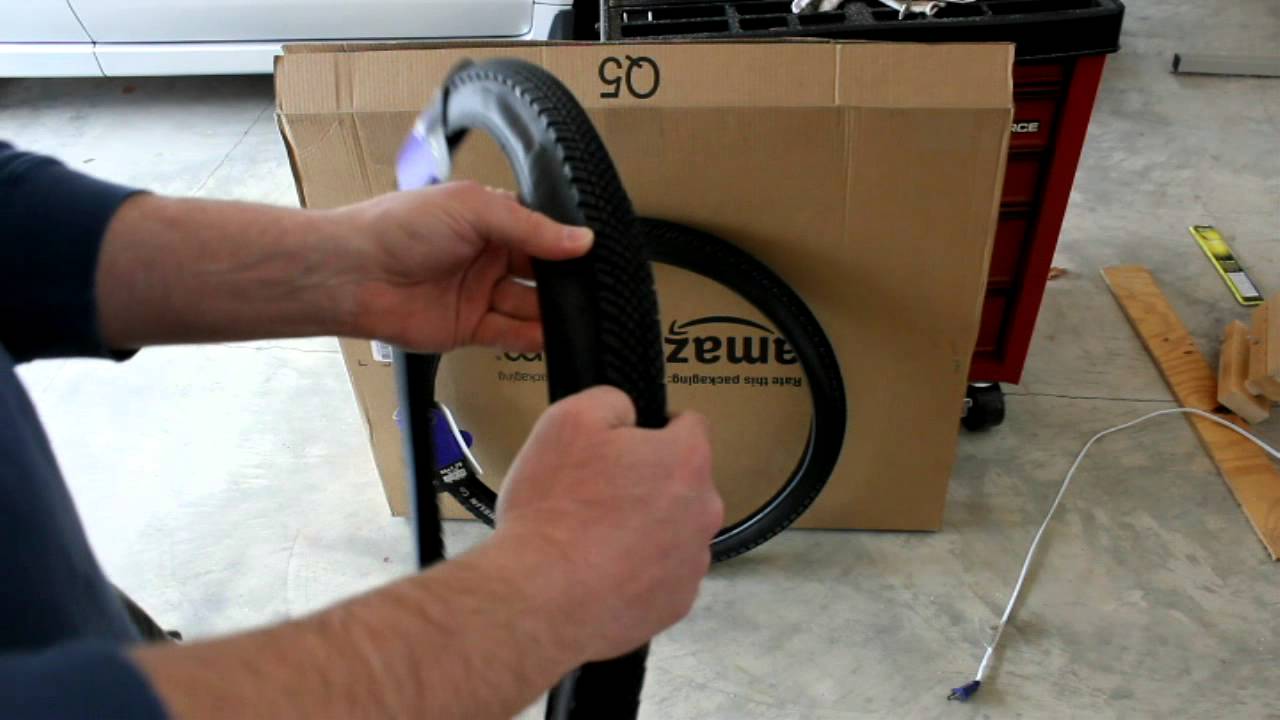 Unboxing Michelin Country Rock mountain bike tires - YouTube