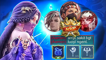 Luo Yi Full Damage Agresif Gameplay  | Luo Yi Best Build And Emblem 2022 | Top Global Luo Yi 2022