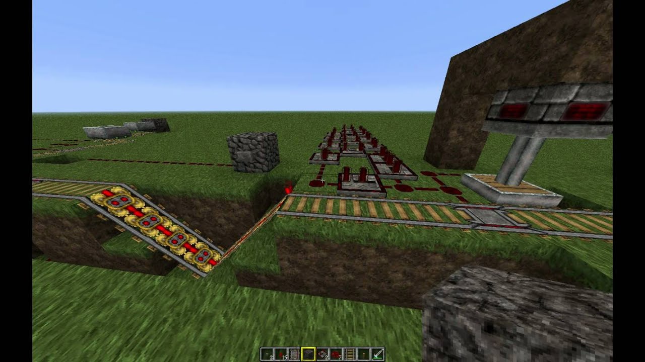 Let's Show Minecraft - Eisenbahn mit automatischer 