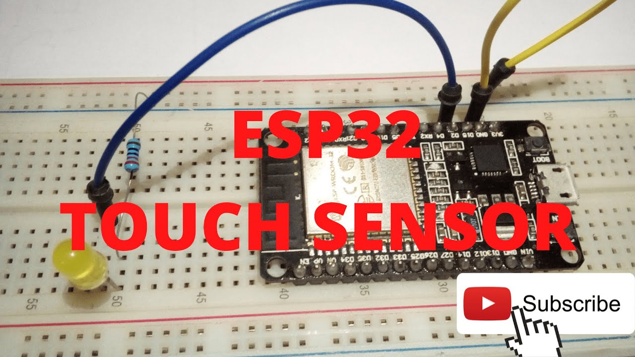ESP32 TOUCH SENSOR YouTube