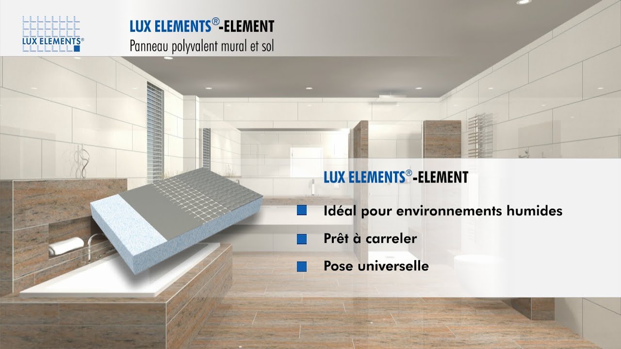 Lux elements produit : element panneau polyvalent pour sol et ...