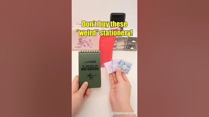 Don't buy these "weird" stationery! 🤨    #shorts