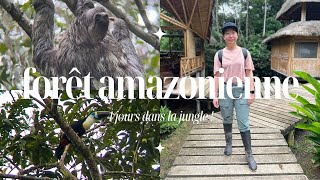VLOG 🐒 4 jours dans la forêt amazonienne en Équateur ! (Réserve Cuyabeno) | La gazette beauté