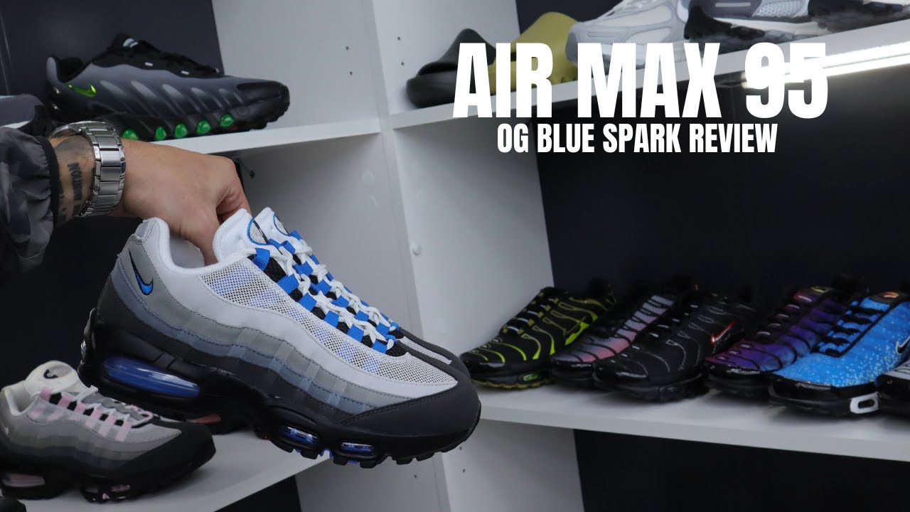 Это лучшие оригинальные кроссовки Air Max 95 из всей линейки?! - Обзор Nike Air Max 95 OG Blue Spark
