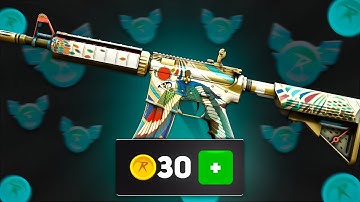 30 COINS TO AN EYE OF HORUS ON CSGOROLL!