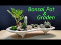 How to make a Beautiful Bonsai Pot very easy