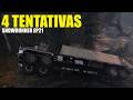 O PESADELO DO TWINSTEER! 4 Tentativas na Ilha Drummond | SnowRunner EP21