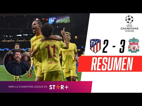 ¡KLOPP LE GANÓ A SIMEONE EN UN PARTIDAZO EN EL WANDA! | Atlético Madrid 2-3 Liverpool | RESUMEN