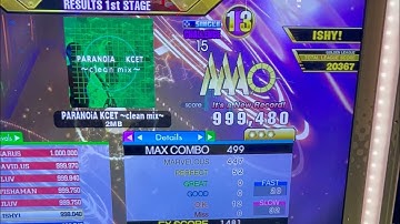 [DDR A3] PARANOiA KCET ~clean mix~ CSP PFC