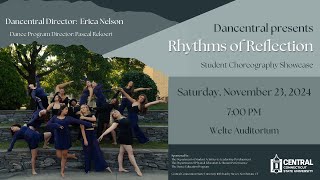 Dancentral Presents: “Rhythms of Reflection” Student Choreography Showcase