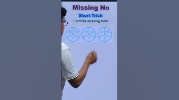 Missing Number Reasoning Short Tricks in hindi🔥RRB, SSC, SSGD, #ssccgl #ssc #sscchsl