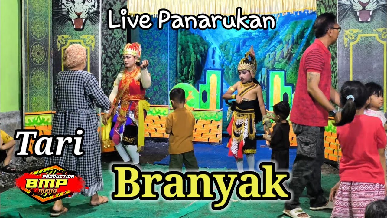 Tari BRANYAK BMP BERGOYANG live panarukan. Di serbu Saweran