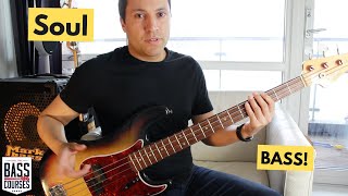 SOUL Bass Guitar - Play Like Duck Dunn!