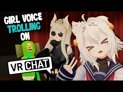 The Chaos of VRChat (ft @filian ) | Girl Voice Trolling