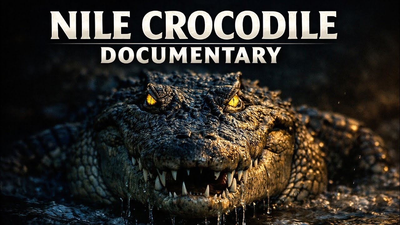 Nile Crocodile | Africa’s Silent River Killer | Wild Animal Documentary