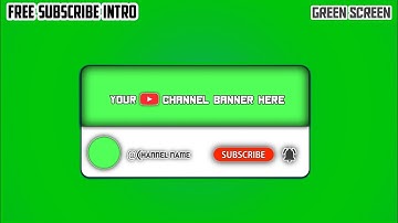 Best Subscribe and bell button intro Green screen |No Copyright | Intro for Youtube | My Tips Tricks