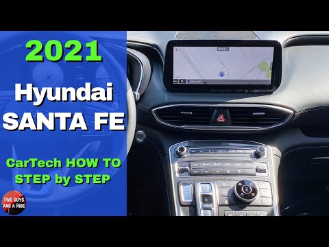 2021 Hyundai Santa Fe Limited - CarTech Infotainment How To