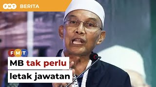 MB tak perlu letak jawatan kerana anak disiasat SPRM, kata pemimpin PN