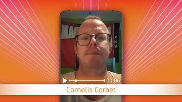 TV Oranje app videoboodschap - Cornelis Corbet