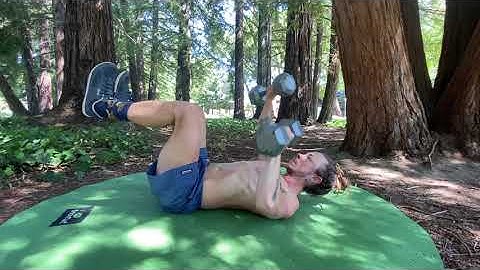 90/90 Alternating Dumbbell Floor Press