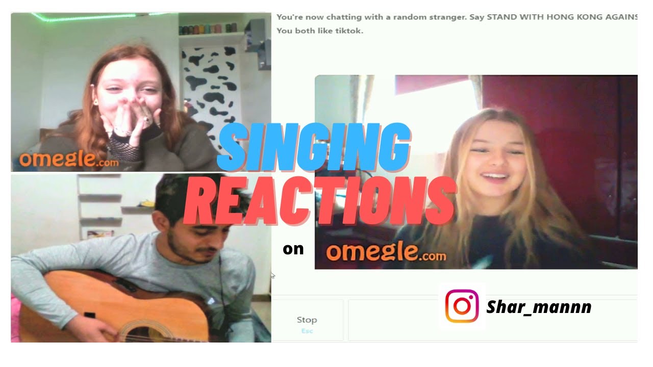 Omegle Singing Reactions Ep 25 Youtube Gambaran 