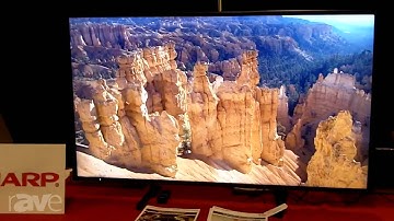 E4 AV Tour: Sharp Intros PNK321 4K Monitor with Touch; Demos Software-Agnostic Interactive Display