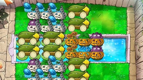 Plants Vs Zombies (Pool Endless) - Classic 8 Cob Cannon (S5)