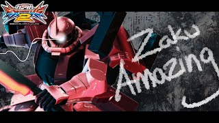 [EXVS2] Zaku Amazing Gameplay [Shuffle]