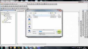 Update File usage in OrCAD Capture