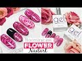 Blooming gel flower nailart ♥ Beautynailsfun.nl