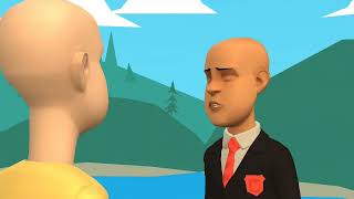 Caillou Misbehaves At Great Wolf Lodgegrounded