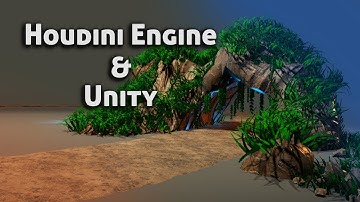 Procedural Game Asset in Unity made with Houdini Engine
