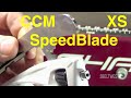 CCM Speedblade XS Holder blade change on hockey skate