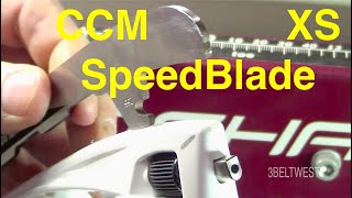CCM Speedblade XS Holder blade change on hockey skate