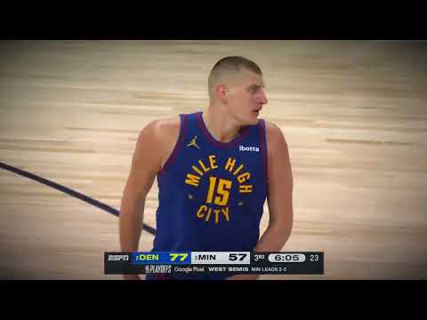 #NBA Nikola Jokic 上課啦！大三元幫助球隊要回一城！｜#丹佛金塊 vs #明尼蘇達灰狼｜20240511