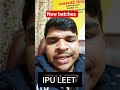 IPU LEET preparation new batches Start #ipu #ipuleet #leet #leet2026 #exam #engineering