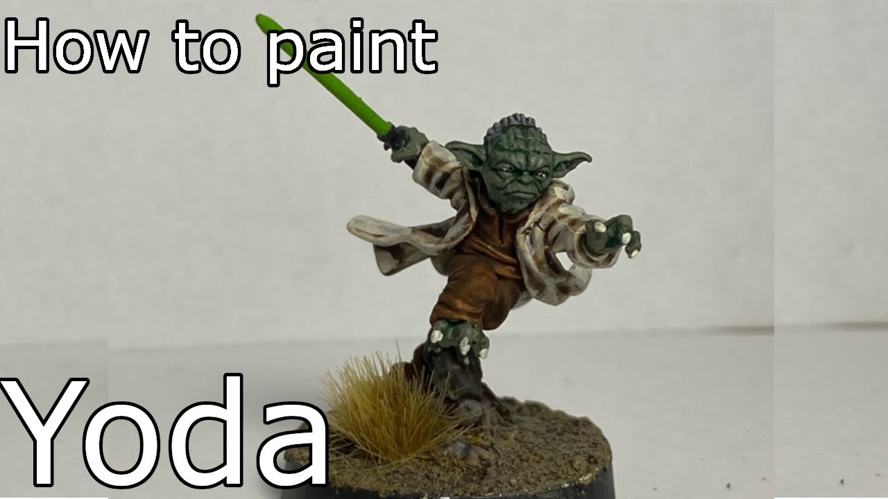 How To Paint: Yoda | Star Wars: Legion - Youtube